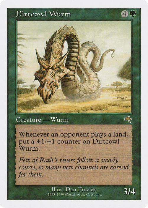 Dirtcowl Wurm (BRB-019) - rare