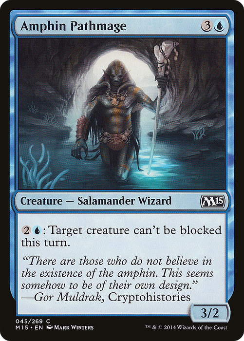 Amphin Pathmage (M15-045) - common - Foil