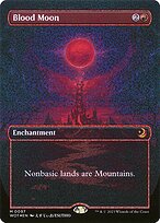 Blood Moon (WOT-097) - mythic (Borderless) - Foil