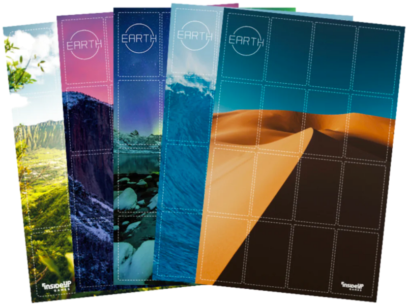 Earth: Ensemble de 5 Tapis de Jeu