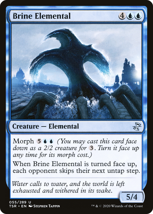 Brine Elemental (TSR-055) - uncommon