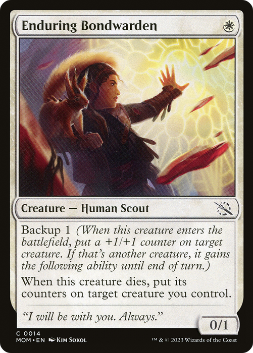 Enduring Bondwarden (MOM-014) - common
