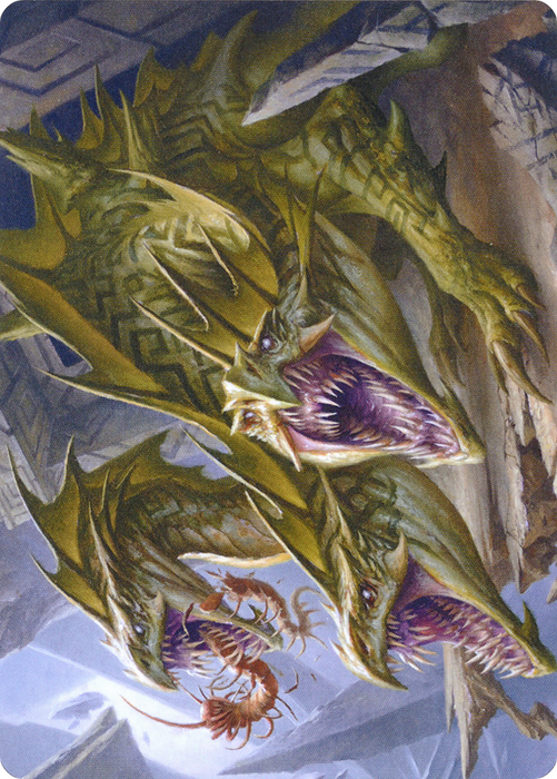 Grakmaw, Skyclave Ravager // Grakmaw, Skyclave Ravager (AZNR-076) - common (Borderless) - Foil