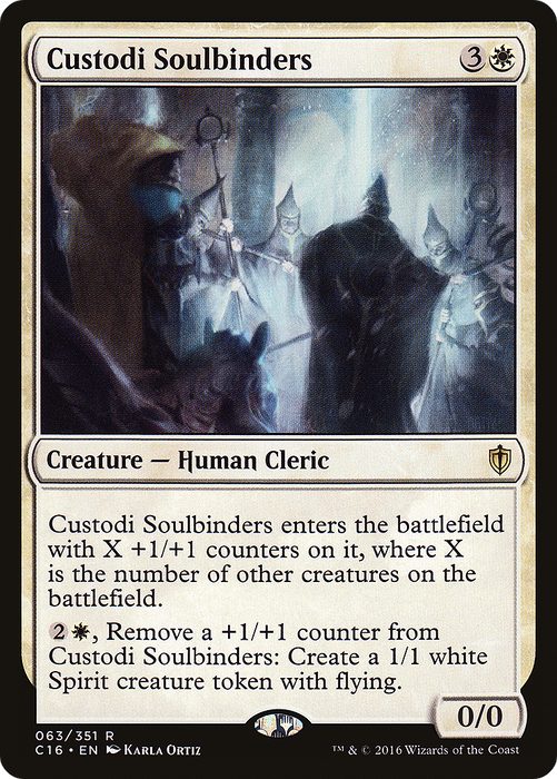 Custodi Soulbinders (C16-063) - rare