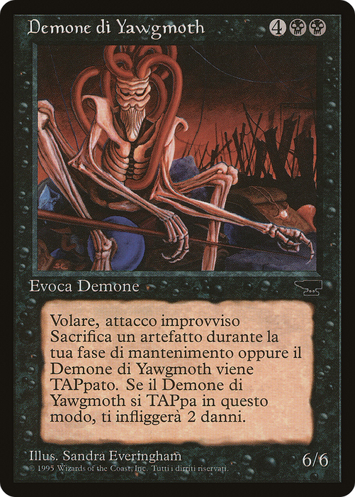 Yawgmoth Demon (REN-061) - uncommon