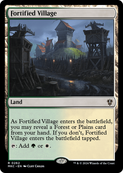 Fortified Village (MKC-262) - rare