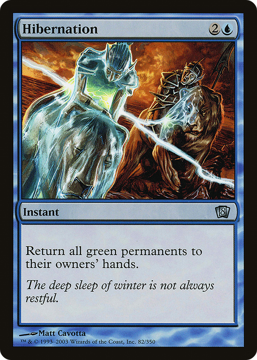 Hibernation (8ED-82★) - uncommon - Foil