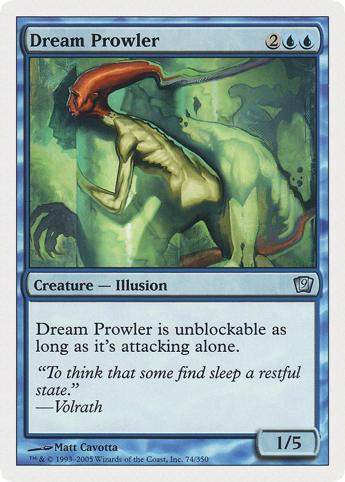 Dream Prowler (9ED-074) - uncommon