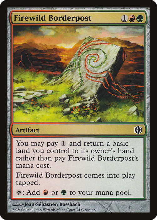 Firewild Borderpost (ARB-054) - common - Foil