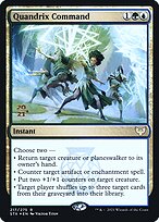 Quandrix Command (PRE-217S) - rare - Foil