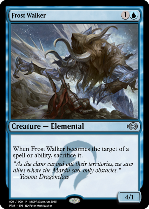 Frost Walker (PRM-55886) - uncommon - Foil