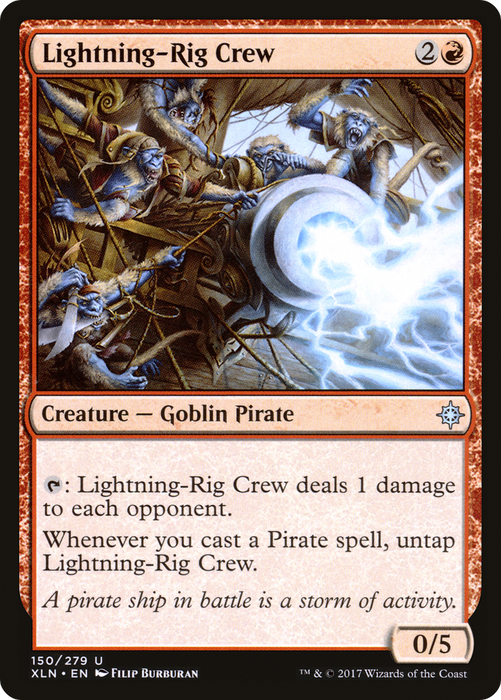 Lightning-Rig Crew (XLN-150) - uncommon