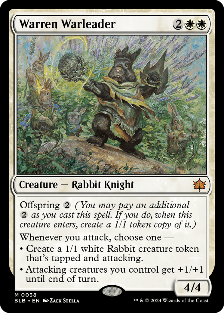 Warren Warleader (BLB-038) - mythic
