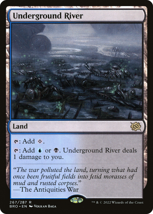 Underground River (BRO-267) - rare - Foil