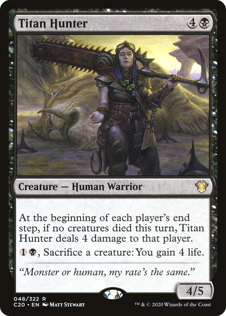 Titan Hunter (C20-048) - rare