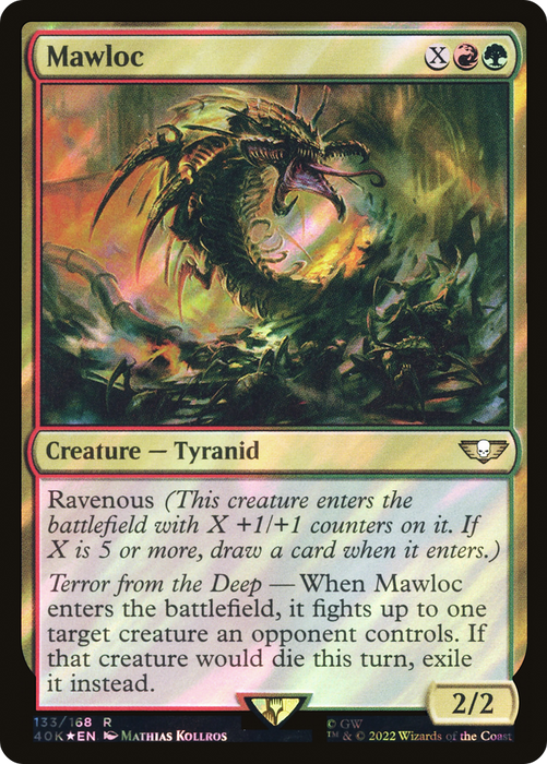 Mawloc (40K-133★) - rare - Foil