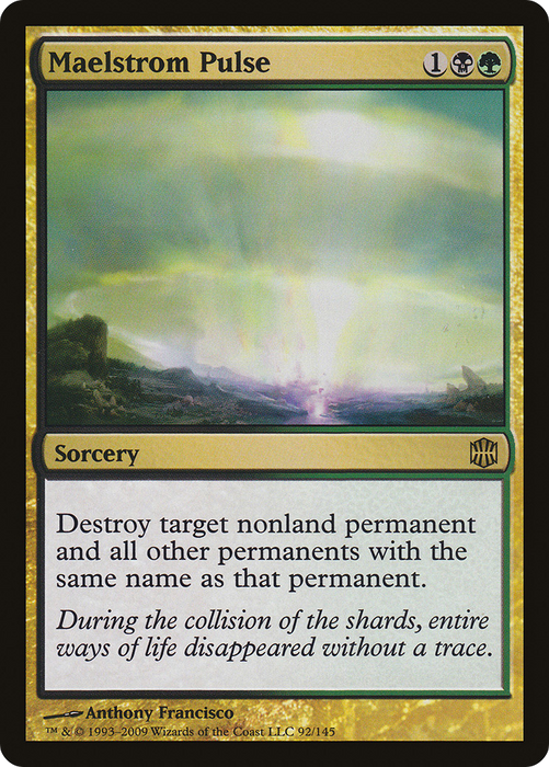 Maelstrom Pulse (ARB-092) - rare - Foil