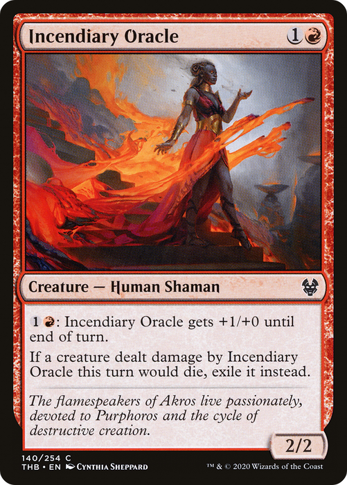 Incendiary Oracle (THB-140) - common