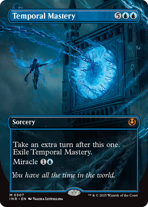 Temporal Mastery (INR-307) - mythic (Borderless) - Foil