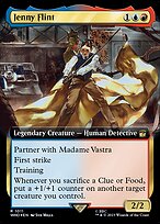Jenny Flint (WHO-1011) - rare: (Extended Art) - Foil