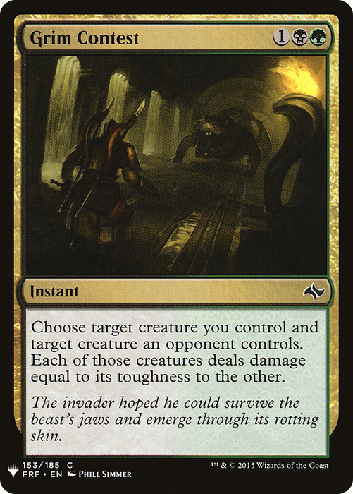 Grim Contest (LIST-FRF-153) - common