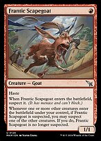 Frantic Scapegoat (MKM-126) - uncommon
