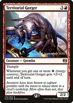 Territorial Gorger (PRE-136S) - rare - Foil