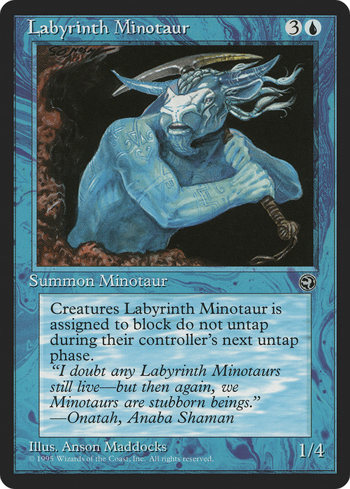 Labyrinth Minotaur (HML-30A) - common