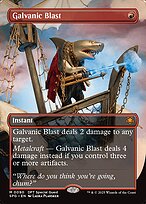 Galvanic Blast (SPG-090) - mythic (Borderless) - Foil