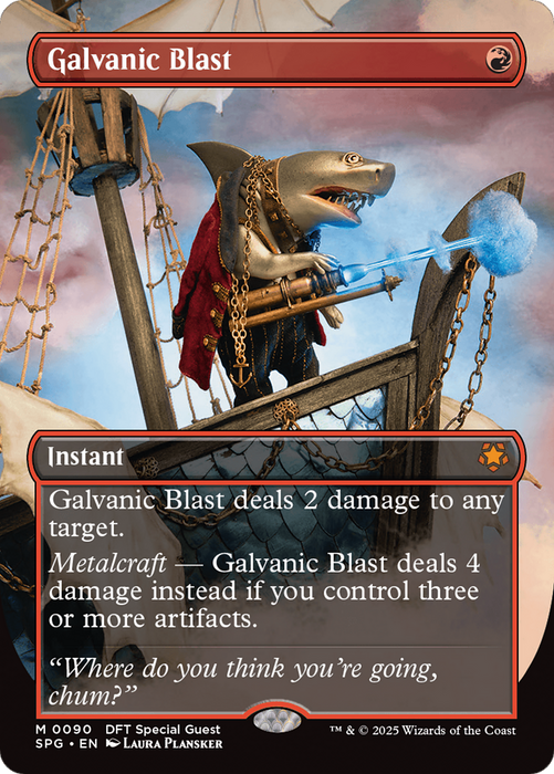 Galvanic Blast (SPG-090) - mythic (Borderless) - Foil