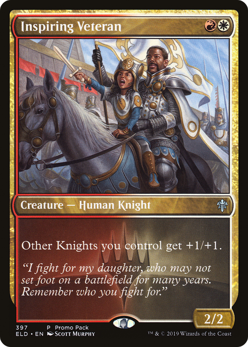 Inspiring Veteran (PPELD-397) - uncommon - Foil