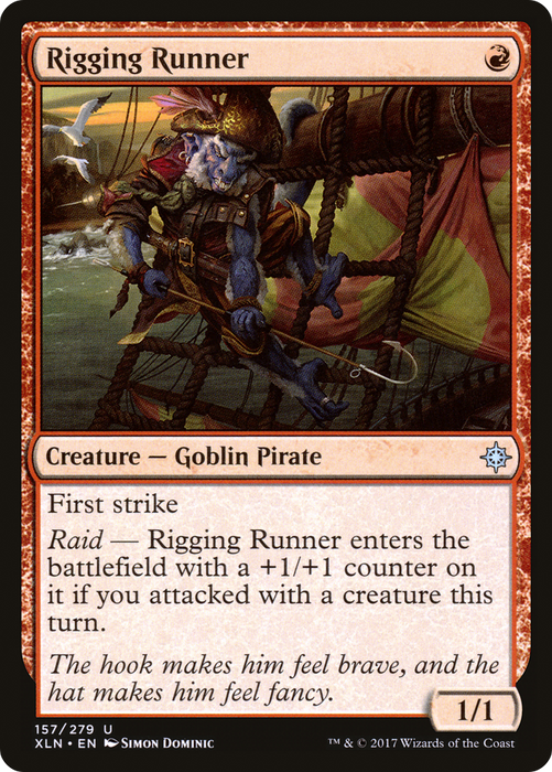 Rigging Runner (XLN-157) - uncommon - Foil