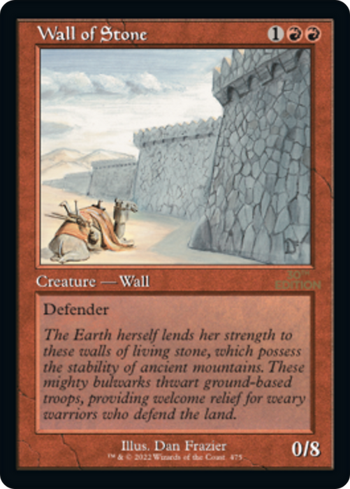 Wall of Stone (30A-475) - uncommon