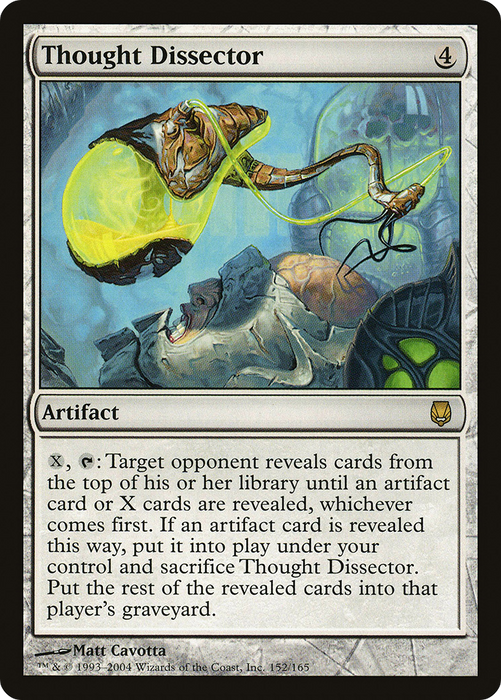 Thought Dissector (DST-152) - rare - Foil