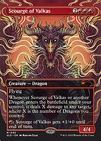 Scourge of Valkas (SLD-1490) - mythic (Borderless)