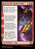 Ral and the Implicit Maze (MH3-132) - uncommon - Foil