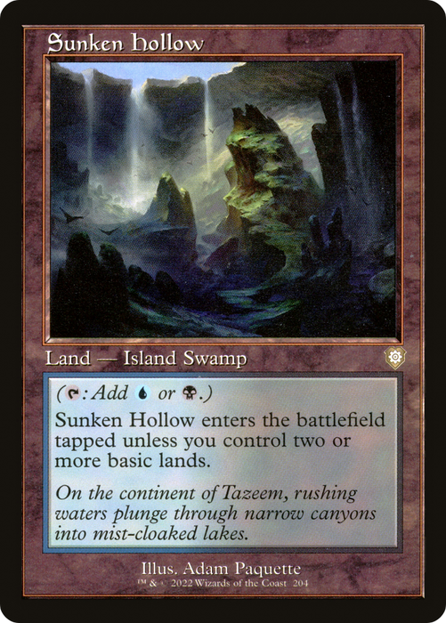 Sunken Hollow (BRC-204) - rare