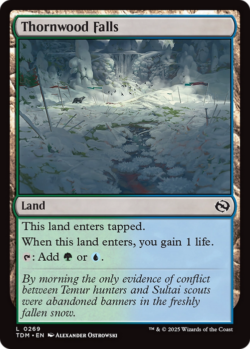 Thornwood Falls (TDM-269) - common - Foil