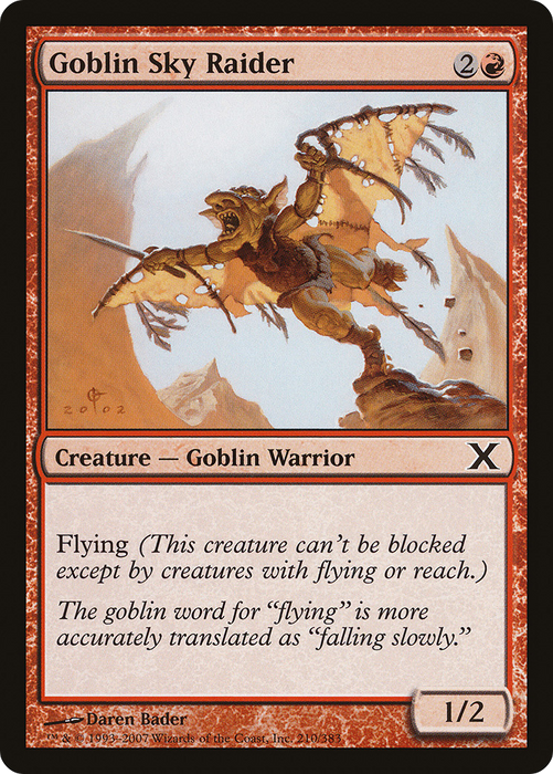 Goblin Sky Raider (10E-210) - common