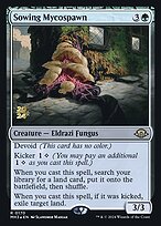 Sowing Mycospawn (PRE-170S) - rare: (devoid) - Foil