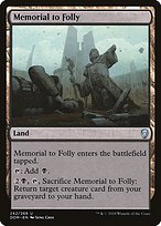 Memorial to Folly (DOM-242) - uncommon