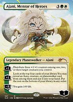 Ajani, Mentor of Heroes (SLD-397) - mythic (Borderless)