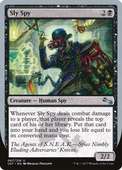Sly Spy (UST-67E) - uncommon - Foil
