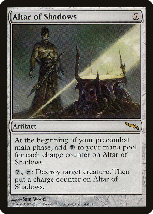 Altar of Shadows (MRD-143) - rare - Foil