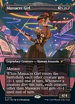 Massacre Girl (SLD-1233) - rare (Borderless) - Foil