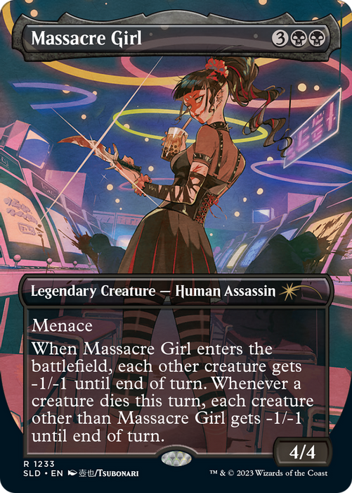 Massacre Girl (SLD-1233) - rare (Borderless)