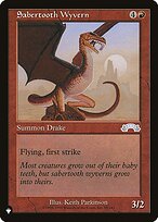 Sabertooth Wyvern (LIST-EXO-99) - uncommon