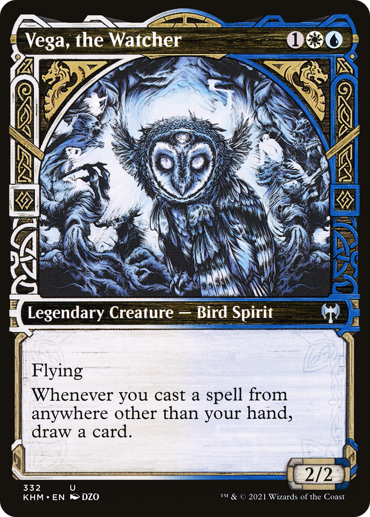 Vega, the Watcher (KHM-332) - uncommon: (Showcase) - Foil