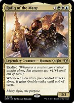 Rafiq of the Many (CMM-352) - rare - Foil