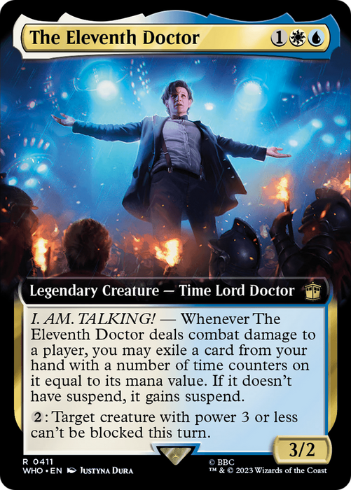 The Eleventh Doctor (WHO-411) - rare: (Extended Art)